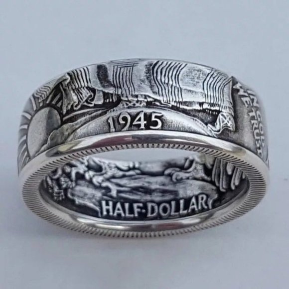 Coin Morgan Ring United Statement Ring - Picture 2 of 3
